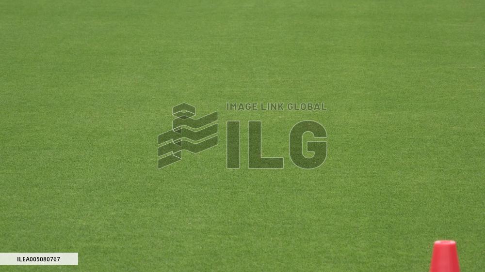[Breaking News]Football: Japan team train for 2026 World Cup