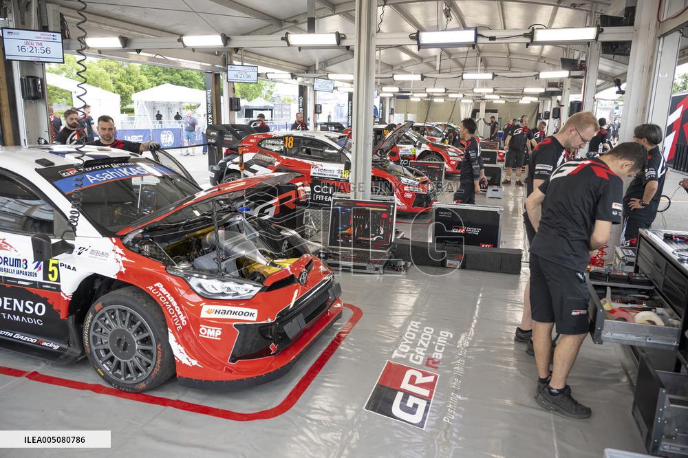 Round 7 of the World Rally Championship: Forum 8 Rally Japan 2026