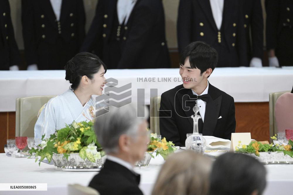 Japan's state banquet for Philippine President Marcos Jr.