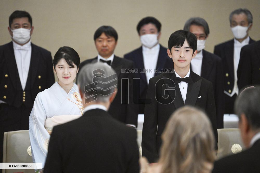 Japan's state banquet for Philippine President Marcos Jr.