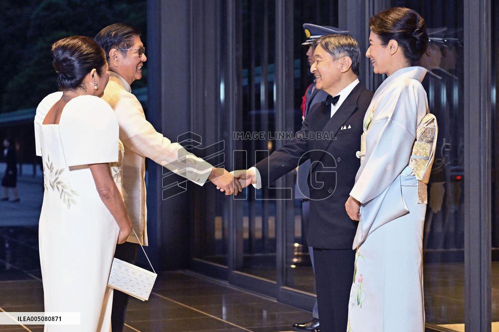 Japan's state banquet for Philippine President Marcos Jr.