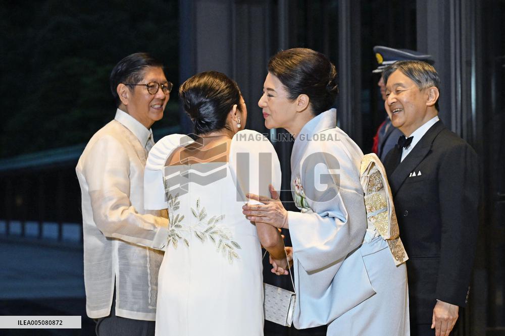 Japan's state banquet for Philippine President Marcos Jr.