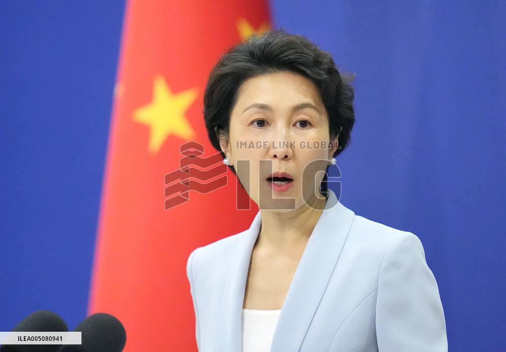 Chinese Foreign Ministry spokeswoman