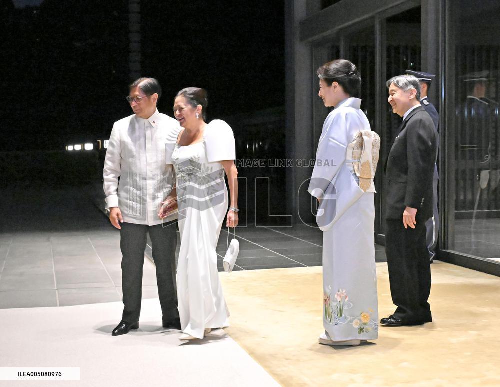 Japan's state banquet for Philippine President Marcos Jr.