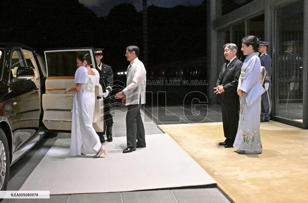 Japan's state banquet for Philippine President Marcos Jr.