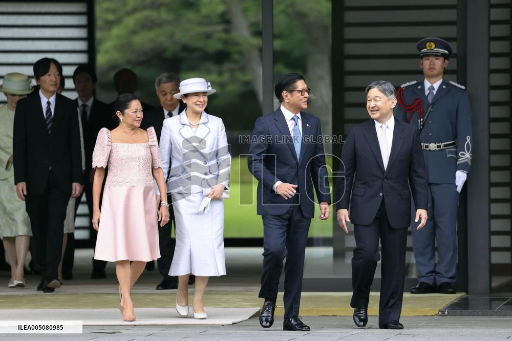 Welcome ceremony for Philippine President Marcos Jr.