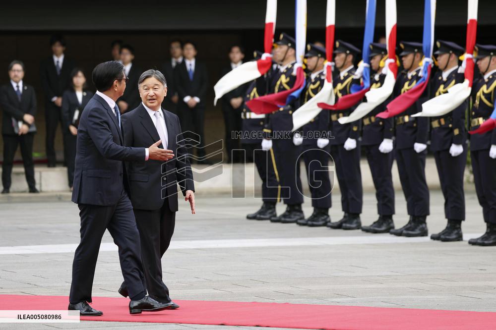 Welcome ceremony for Philippine President Marcos Jr.