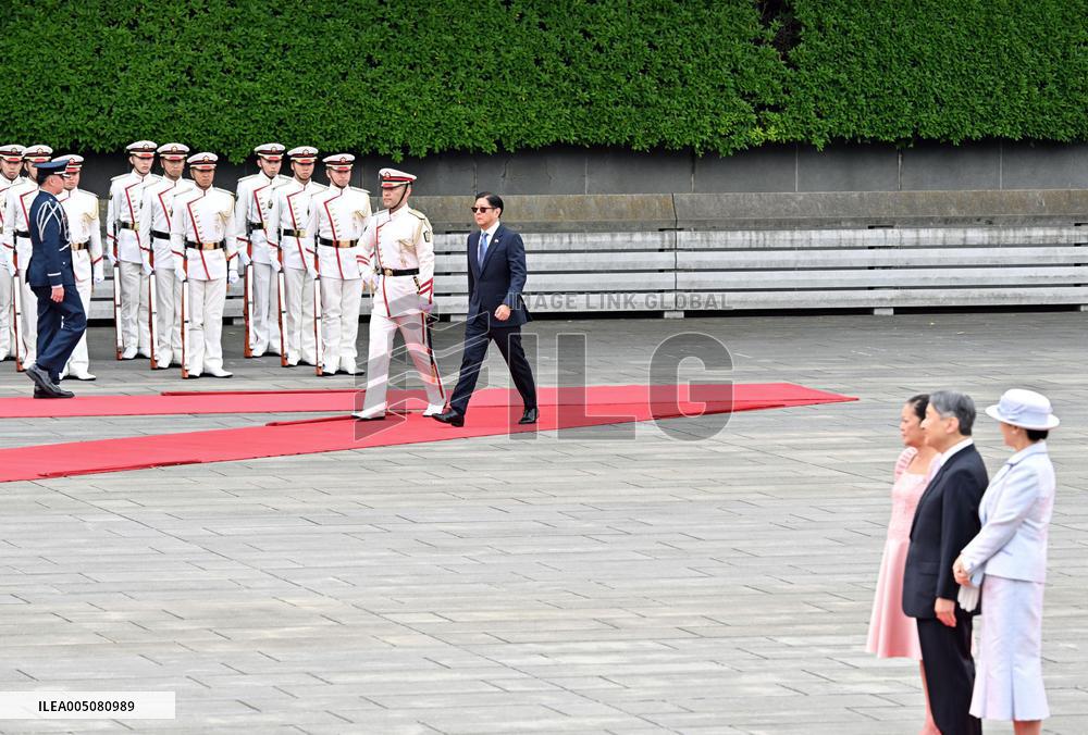 Welcome ceremony for Philippine President Marcos Jr.