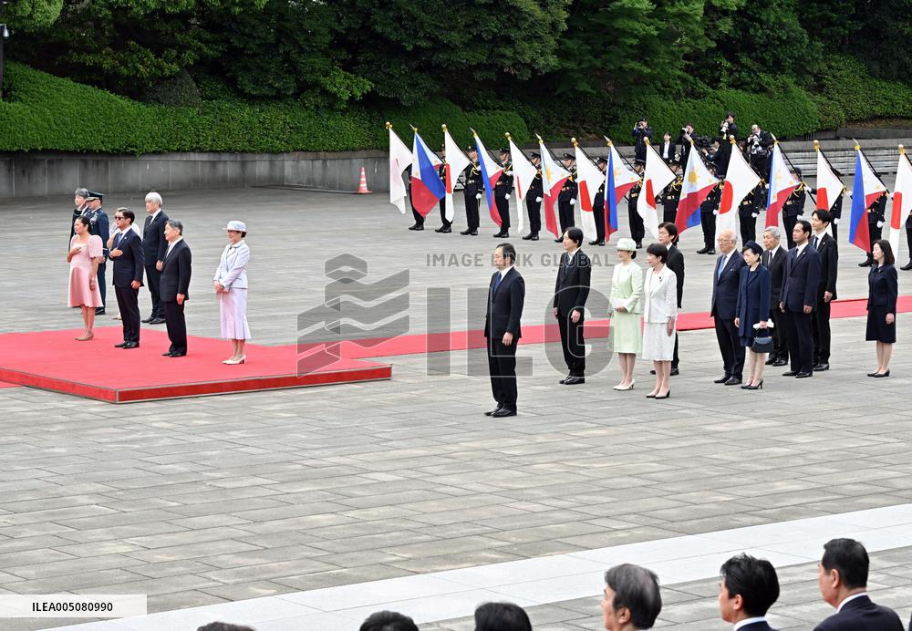 Welcome ceremony for Philippine President Marcos Jr.