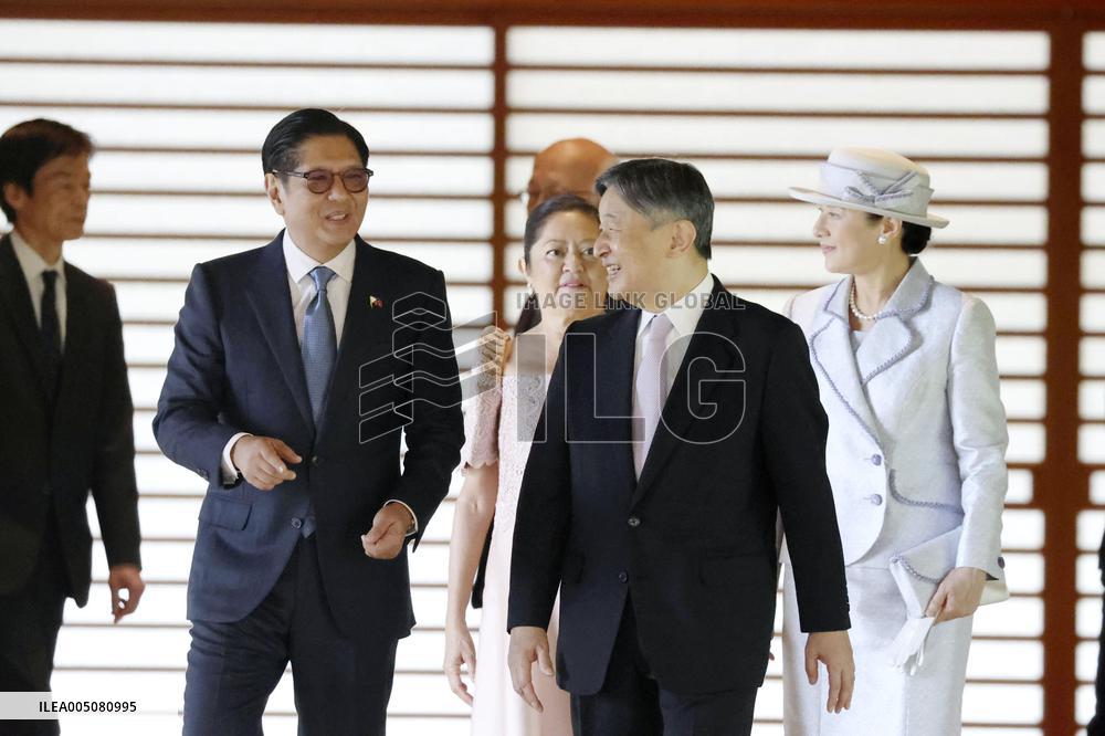 Philippine President Marcos Jr. in Japan