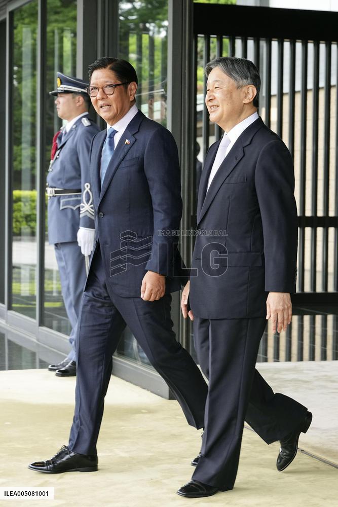 Philippine President Marcos Jr. in Japan
