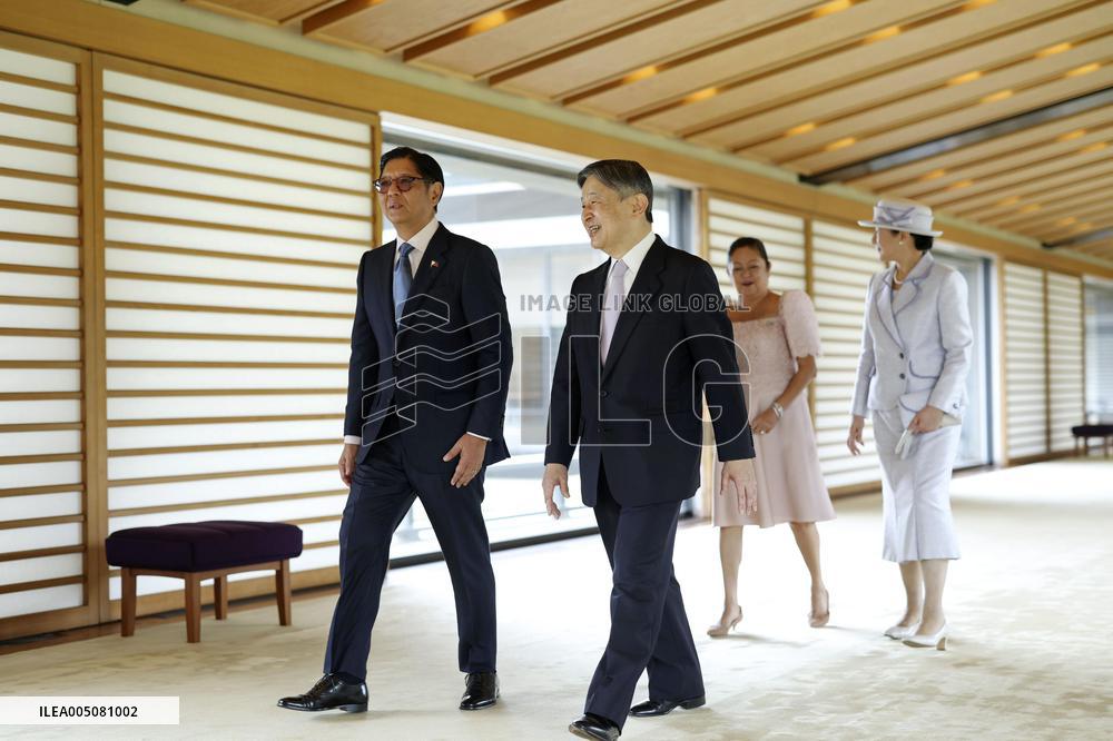 Philippine President Marcos Jr. in Japan