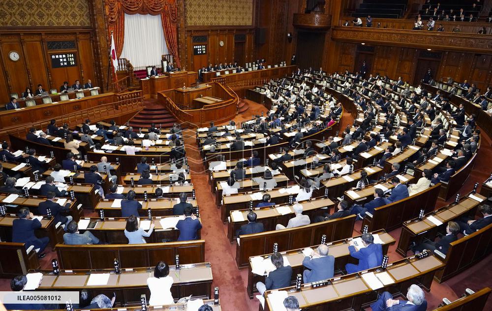 Revised immigration control law enacted