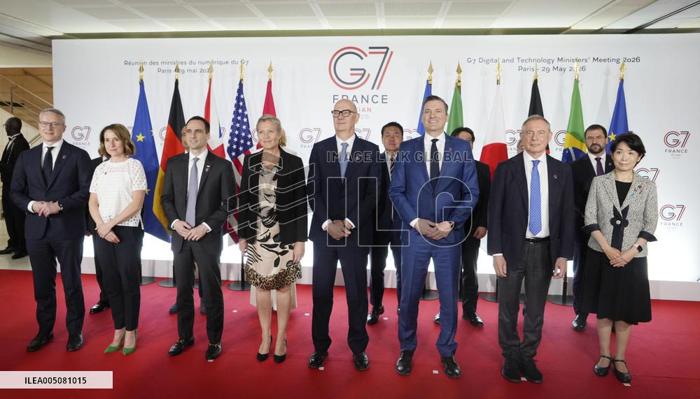 G7 digital ministers meeting in Paris