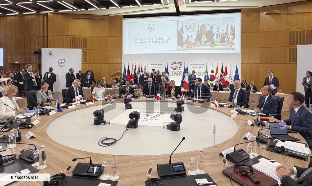 G7 digital ministers meeting in Paris
