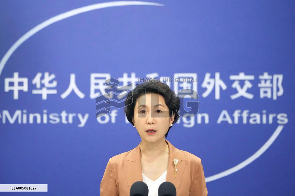 Chinese Foreign Ministry spokeswoman