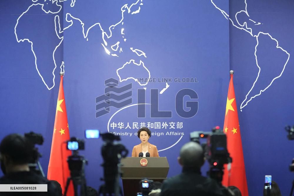 Chinese Foreign Ministry spokeswoman
