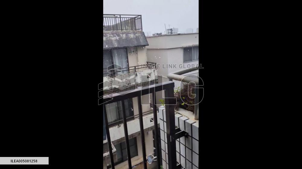 Japan: Typhoon Jangmi Lashes Okinawa and Amami Islands With Destructive Winds 2