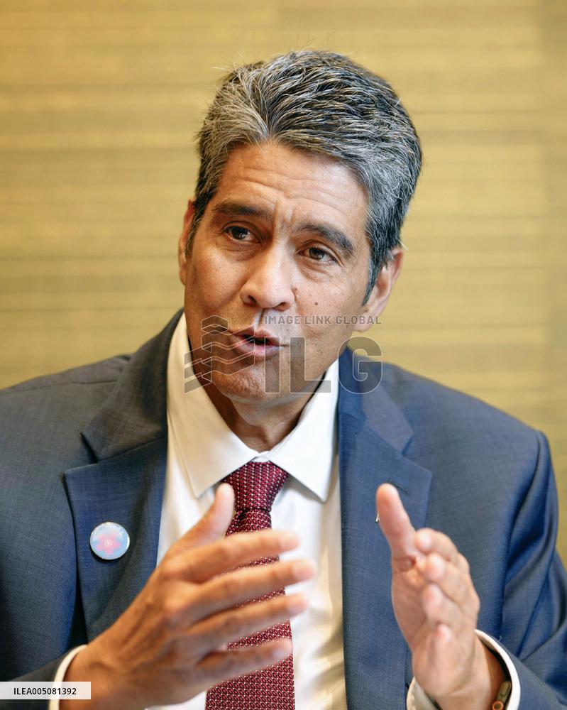 Palauan President Whipps in Tokyo