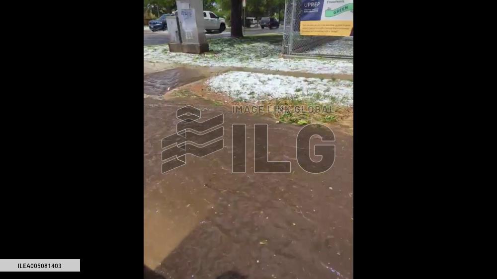 US: Hailstorm Sweeps Through Denver Metro, Causing Tree Damage and Road Chaos 4