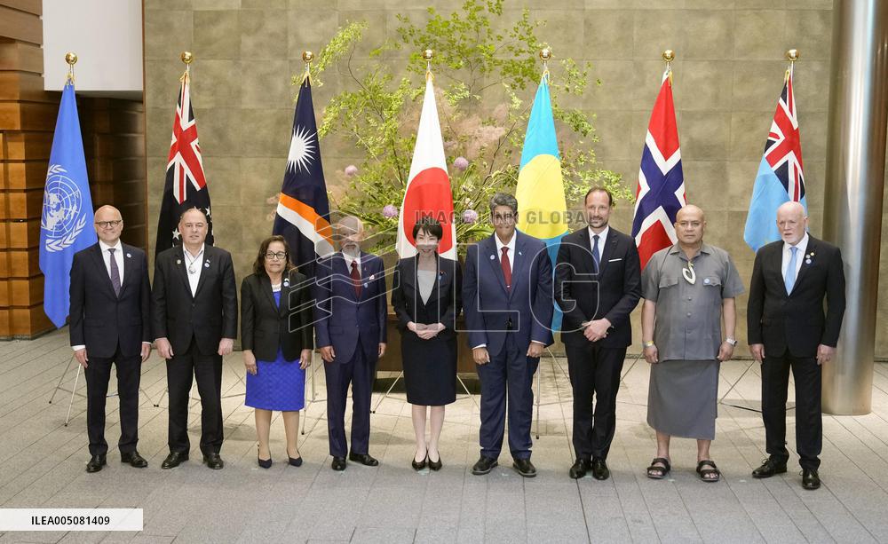 Japan PM Takaichi meets island nation leaders
