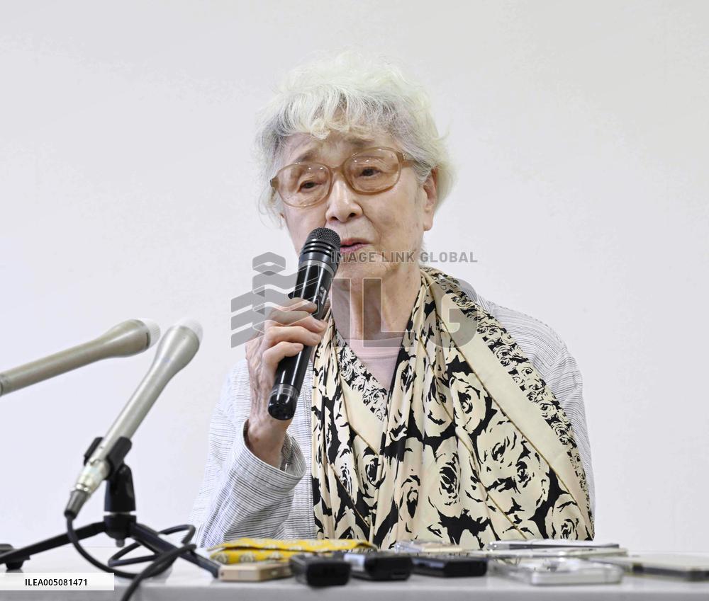 Abductee's mother Sakie Yokota