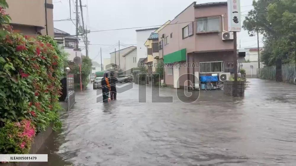 Japan: Typhoon Jangmi Approaches Kanto Region, Triggering Flood Alerts