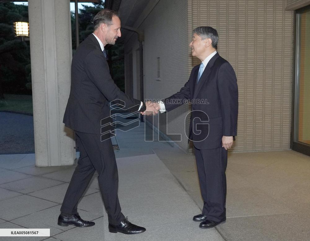 Norwegian Crown Prince Haakon in Tokyo