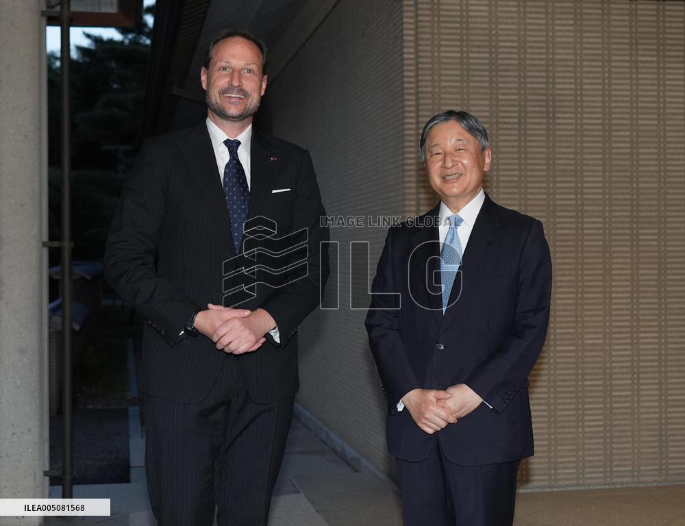 Norwegian Crown Prince Haakon in Tokyo