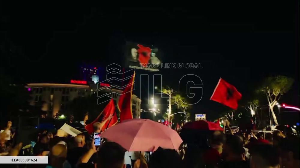 Albania: Mass Protests in Tirana Against Kushner Resort in Vjosa-Narta Reserve
