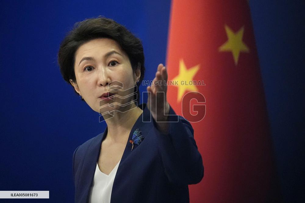 Chinese Foreign Ministry spokeswoman