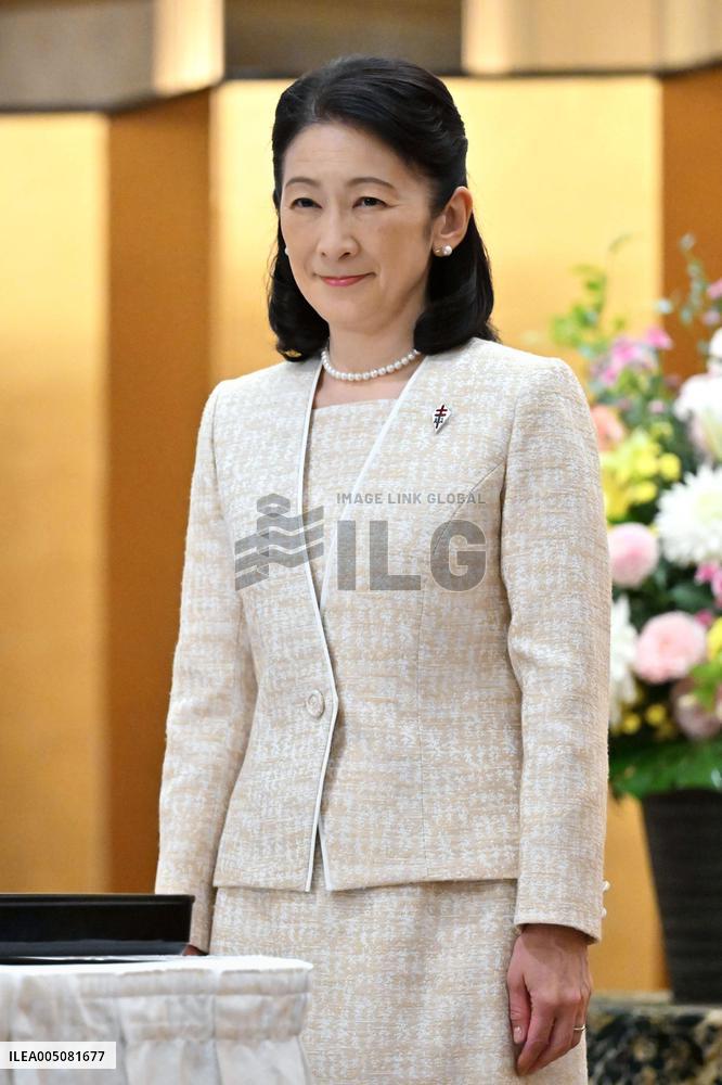Japan crown princess attends anti-tuberculosis event