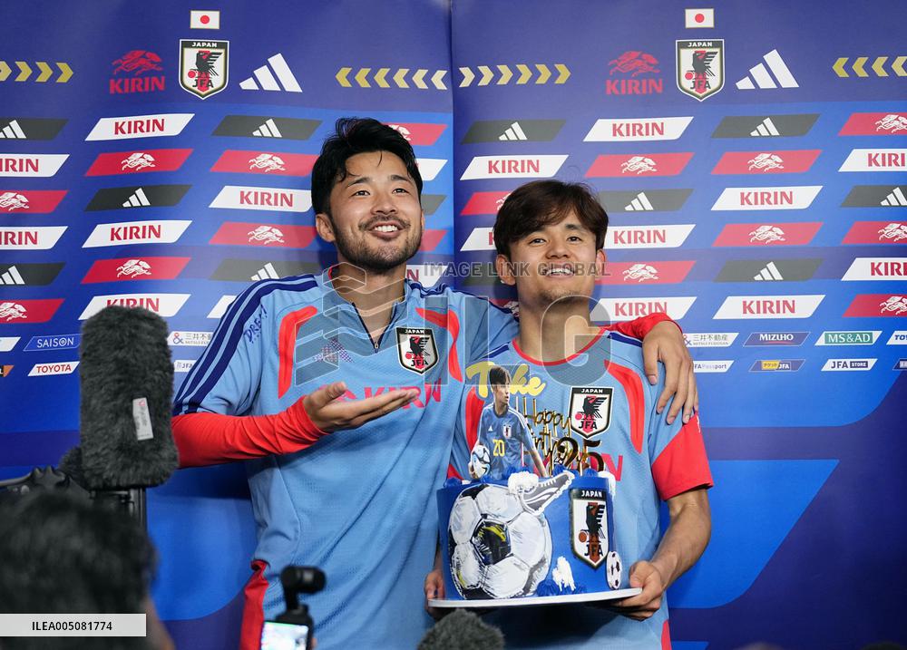 Football: Japan team's pre-World Cup camp in Mexico