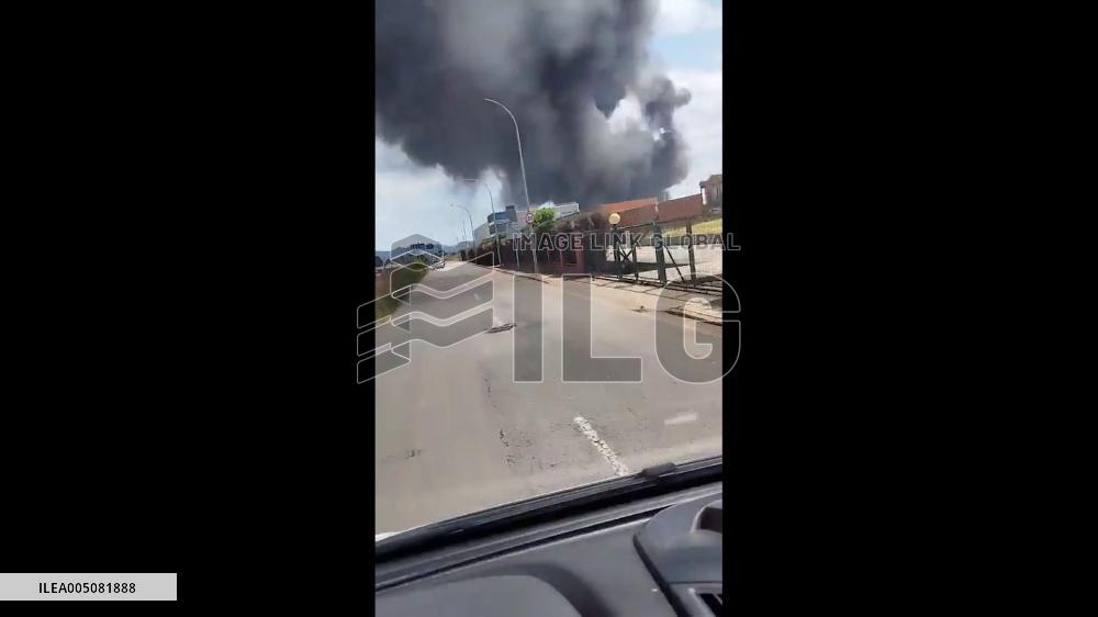 Spain: Massive Blaze Breaks Out at Honda Motorcycle Factory Near Barcelona
