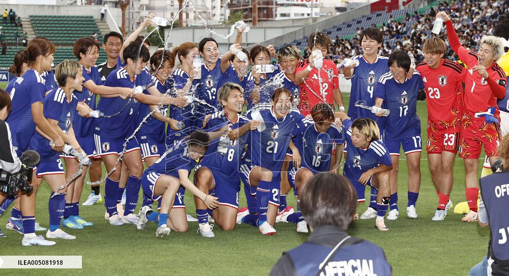 Football: Japan beat S. Africa in friendly