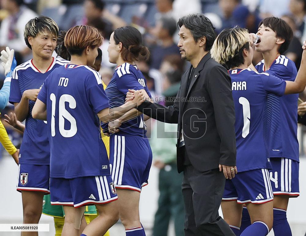Football: Japan beat S. Africa in friendly