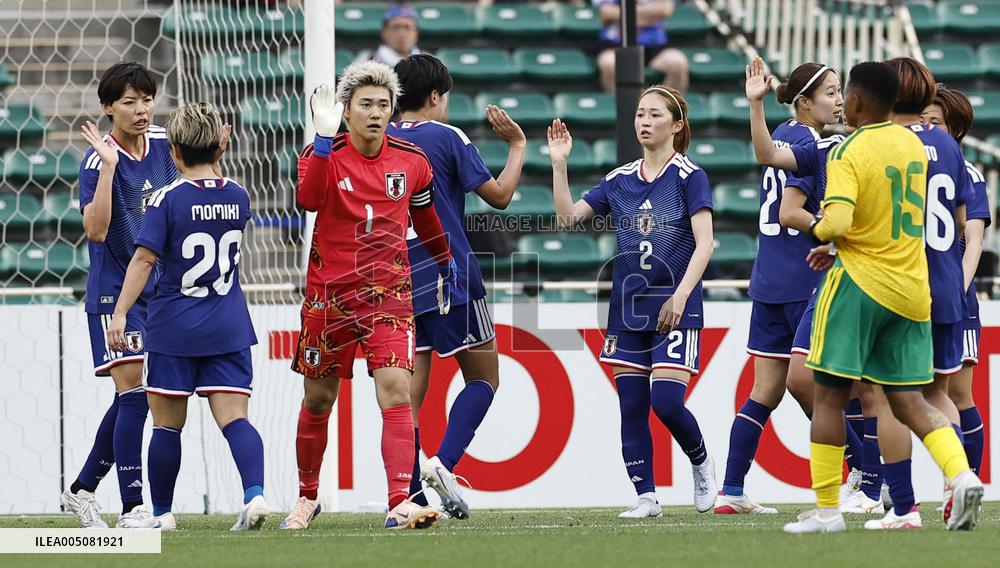 Football: Japan beat S. Africa in friendly