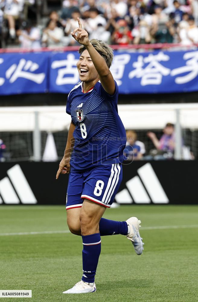 Football: Japan beat S. Africa in friendly