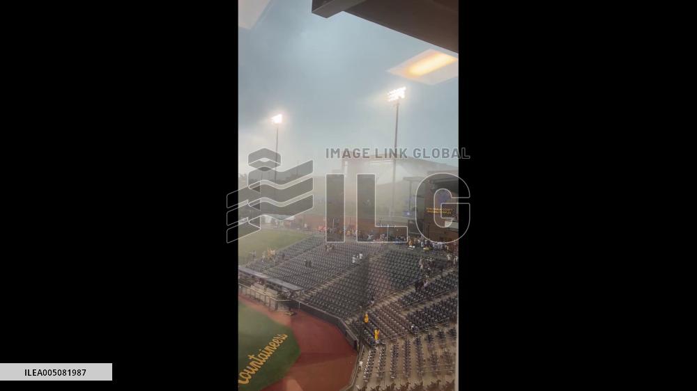 US: Five Injured After Tent Collapses Amid WVU Baseball Game in West Virginia