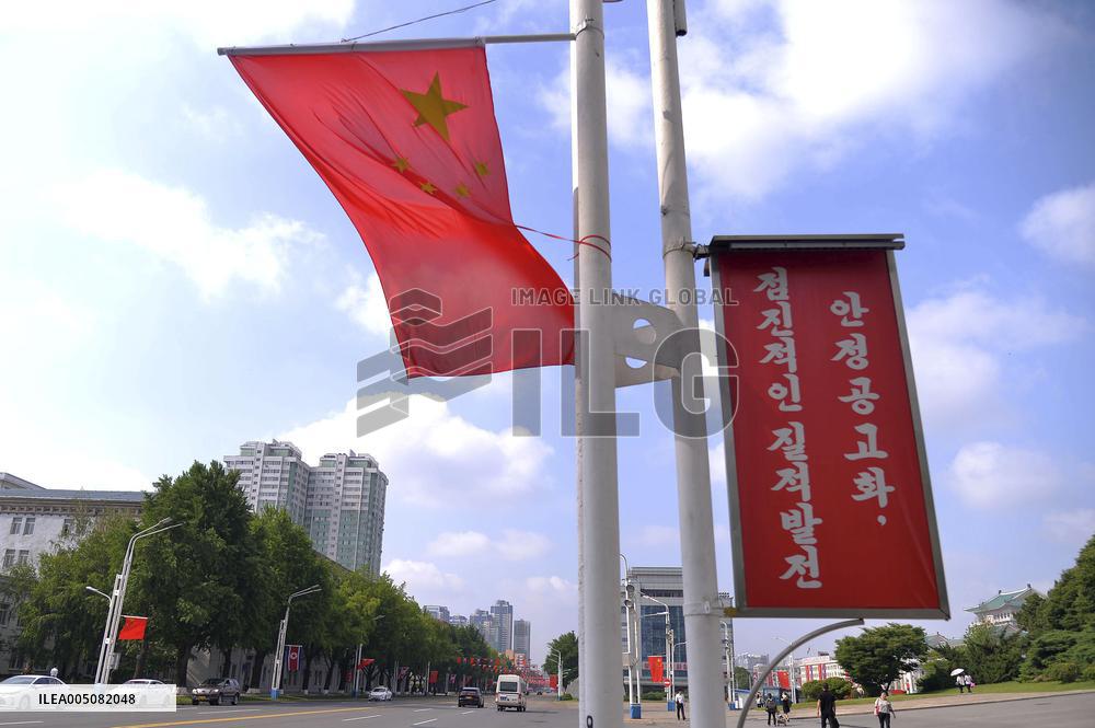 Chinese President Xi in Pyongyang