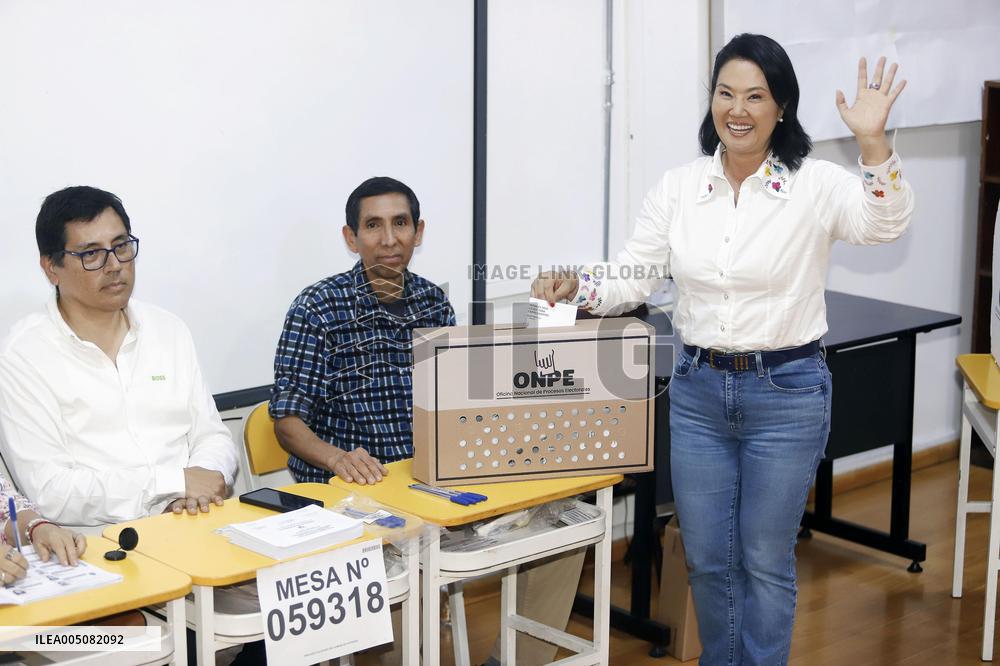 Peru presidential runoff election
