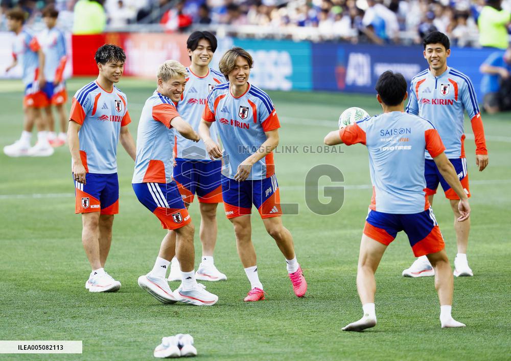 Football: World Cup training camp in Nashville