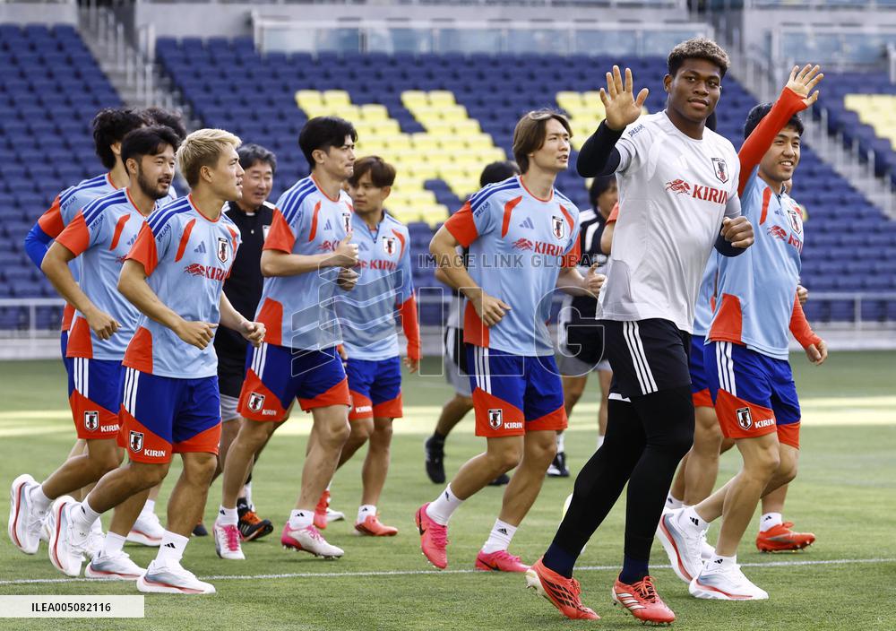 Football: World Cup training camp in Nashville