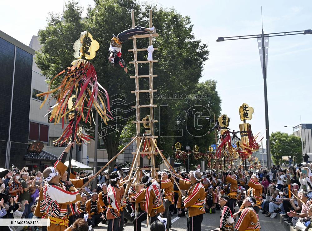 Traditional parade in Kanazawa