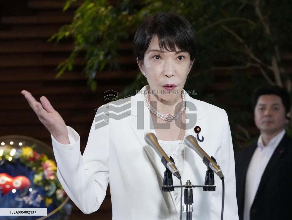 Japan PM Takaichi