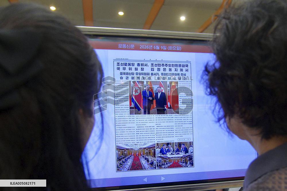 Scene in Pyongyang