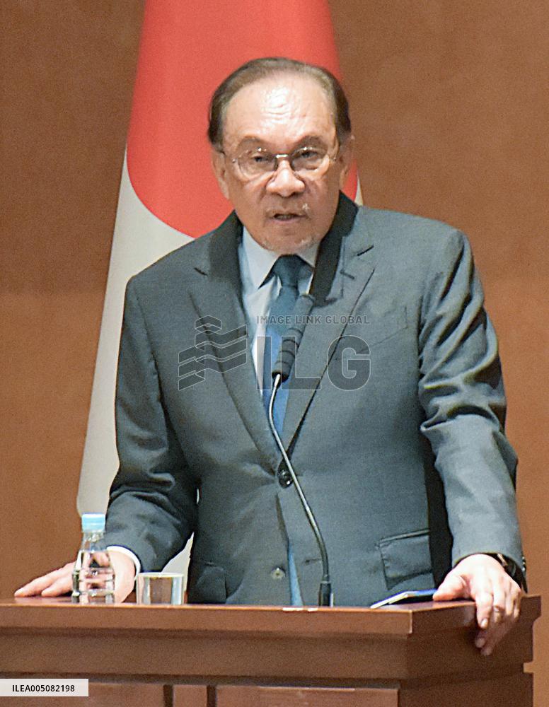 Malaysian PM Anwar in Japan