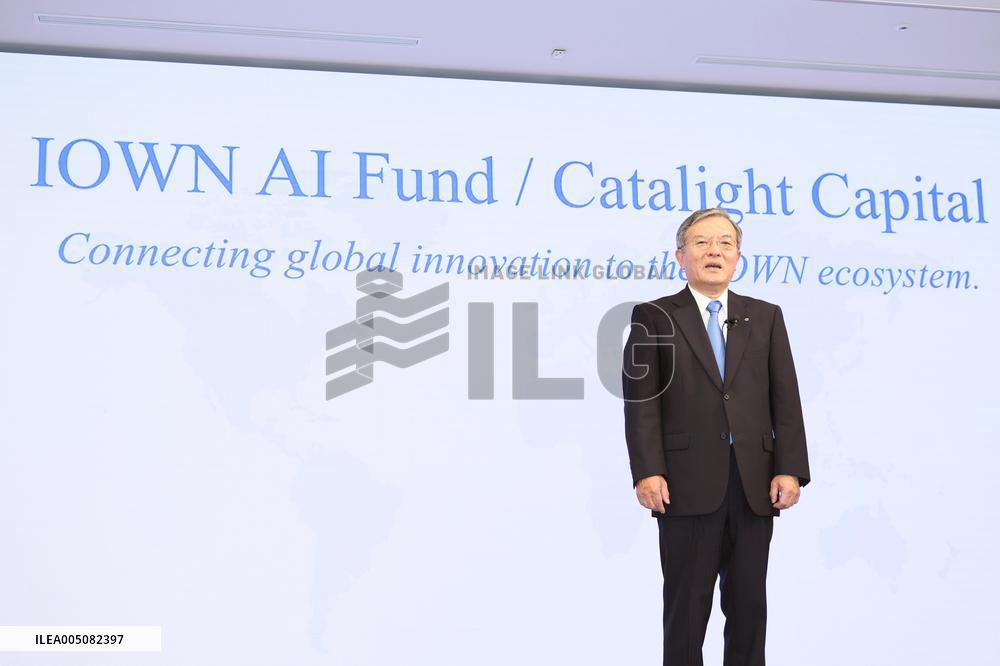 Press Conference on Organizational Structure for Building the NTT IOWN Ecosystem