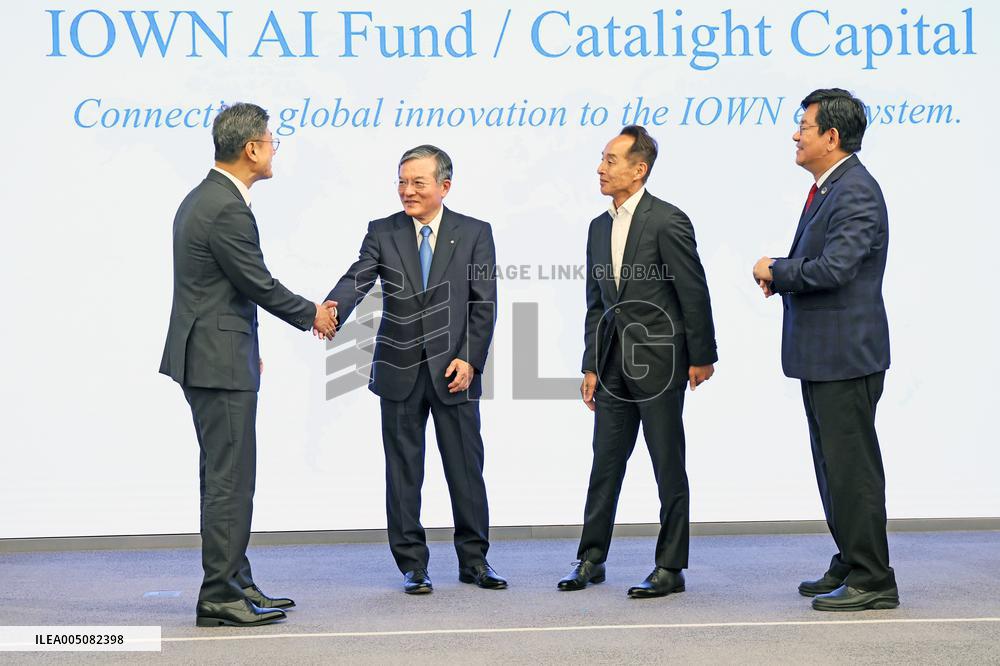 Press Conference on Organizational Structure for Building the NTT IOWN Ecosystem