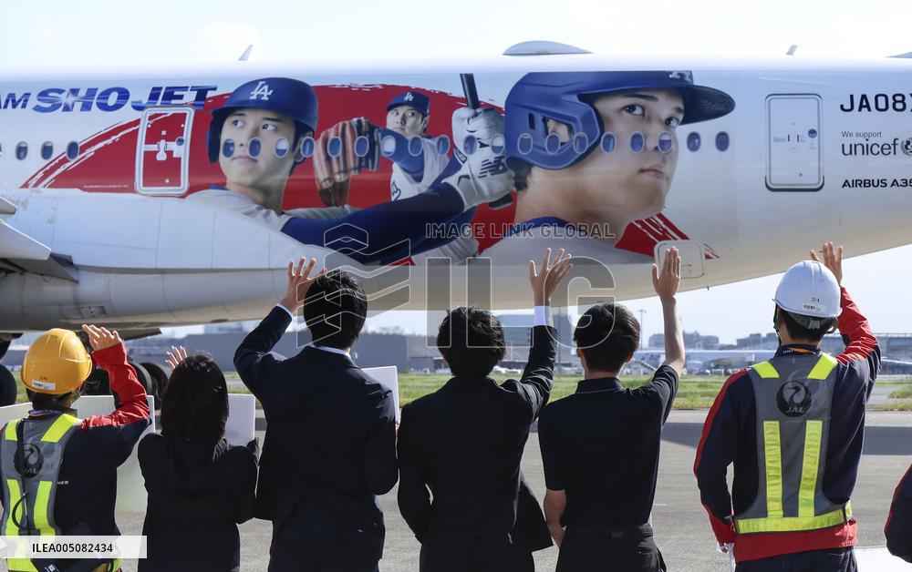 JAL Ohtani jet's final flight